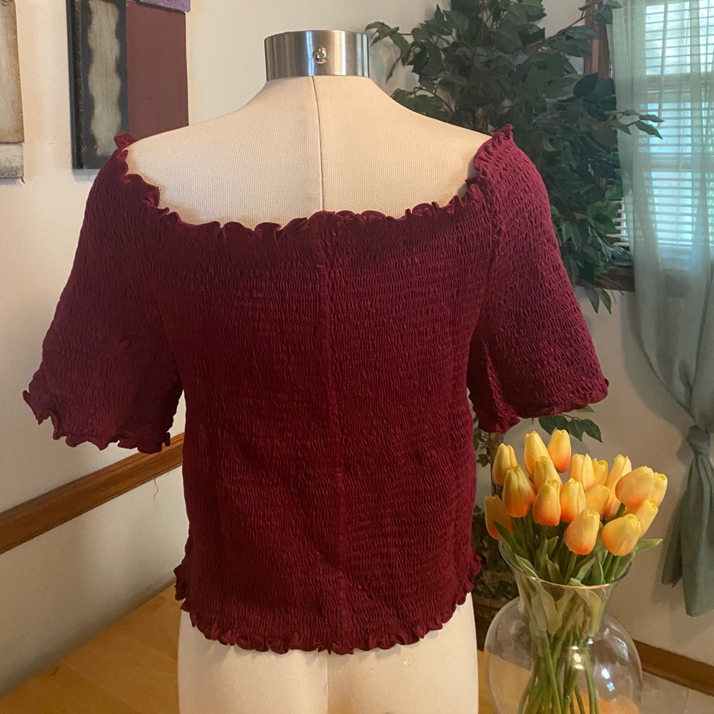 Janette Plus Crop Top - Picture 2 of 3